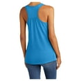 thumbnail image 3 of Yellow Rooster Women’s Sleeveless V.I.T. Racerback Tank Heathered Bright Turquoise M, 3 of 6
