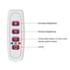 thumbnail image 2 of Luz Led de cultivo de 30cm para interior, luz de cultivo de una cabeza, lámpara Phyto, plantas hidropónicas de espectro completo Phytola, 2 of 5