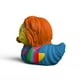 thumbnail image 4 of Figura de vinilo TUBBZ Mini Horror Chucky Cosplaying Rubber Duck, 4 of 7