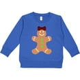 thumbnail image 2 of Inktastic Cute Gingerbread Girl with Red Plaid Bow Toddler Sweatshirt, 2 of 4