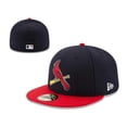 thumbnail image 1 of New Era St. Louis Cardinals Pro Baseball League gorra de béisbol no ajustable de moda gorra de ala plana totalmente cerrada, 1 of 3
