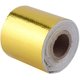 thumbnail image 3 of Cinta adhesiva anticalor Rollo de papel de aluminio para automóvil Cinta adhesiva reflectante de envoltura de protección térmica de 5 m * 5 cm (Oro), 3 of 5