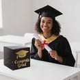 thumbnail image 6 of Graduation Card Box Holder, Ngxiha Congrats Grad Foldable Cardboard Decorations Box for Graduation Decoration and Grad Parties Graduation Decorations, 6 of 9