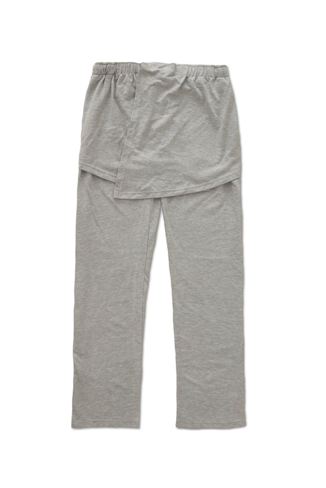 Unisex Open Back Fleece Adaptive Gray Pants - Walmart.ca