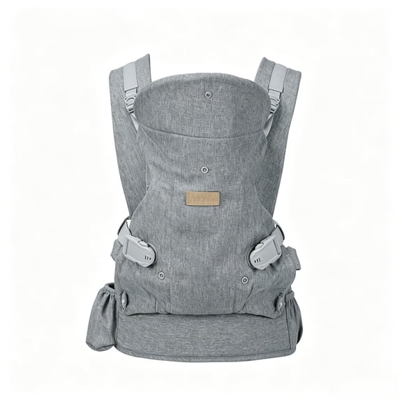 Baby Carrier for Newborn to Toddlers 0-48 Months (7-40 lbs) - Carrier with Ergonomic Support, Storage Pockets, and Sun Hood
