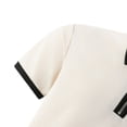thumbnail image 5 of Gytharion Men's 2 Piece Classic Walffe Sets Turn-down Collar Zippered Short Sleeve Tops with Drawstring Long Pants Sets Soild Color Casual Outfits, 5 of 5