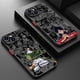 thumbnail image 2 of Funda de teléfono translúcida esmerilada de Anime One Piece para Apple iPhone 15 14 13 12 11 XS XR X 8 7 SE Pro Max Plus Mini, 2 of 5