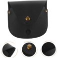 thumbnail image 2 of YISITIAN Watch Storage Case 3pcs Organizer Bag Watch Pouch Pocket Watch Case Metal Button Leather Black Chain Design Watch Container Vintage Watch Pouch CJ919-14834, 2 of 9