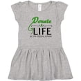 thumbnail image 3 of Inktastic Donate Life-Be an Organ Donor Girls Toddler Dress, 3 of 5