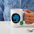 thumbnail image 4 of CafePress - Flag Map Of Antarctica Large Mug - 15 oz Ceramic Large White Novelty Mug, 4 of 6