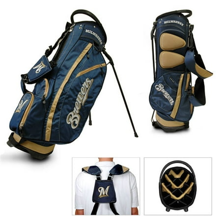 Team Golf MLB Milwaukee Brewers Fairway Golf Stand Bag