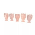 thumbnail image 3 of MATROOY 10pcs 1" Natural Yellow Jade Stone Carved Guardian Angel Figurine Statu Amulet, 3 of 6