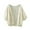 Beige, variant on Women's Cardigan Embroidered Hollow Art Thin Top Cotton Short Bat Sleeve Cardigan,White Women's Cardigan