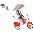 thumbnail image 4 of Little Tikes 5-en-1 Tour de Luxe et Se Détendre, Tricycle Inclinable - Rouge, 4 of 5