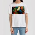 thumbnail image 4 of Toucan 100% Cotton White T-shirt for Men and Women - Classic Casual Tee - Breathable Summer Top with Superior Comfort and Style - Lightweight Crewneck Shirt for Daily Wear, 4 of 5