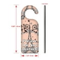 thumbnail image 3 of Do Not Disturb Door Knob Hanger Sign - Eiffel Tower with Bicycles, 3 of 3