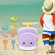 thumbnail image 4 of Juego de playa para niños de 7 piezas, juguete para cavar arena, herramienta para jugar en la playa, kit de juguetes para niños pequeños, accesorio de agua Púrpura, 4 of 9