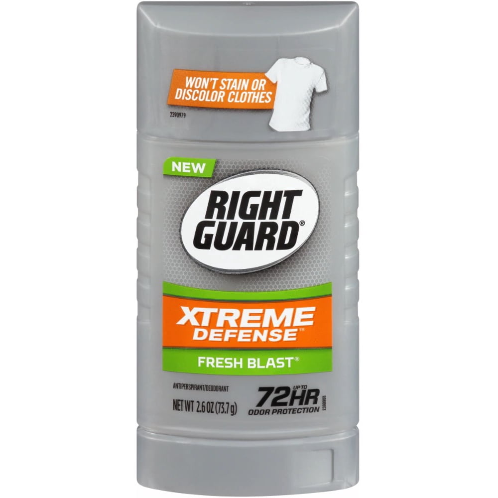 Right Guard Xtreme Defense 5 AntiPerspirant & Deodorant, Fresh Blast 2