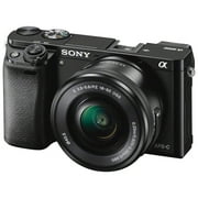 Sony Alpha a6000 Mirrorless Camera with 16-50mm and 55-210mm Lenses ILCE6000Y/B Starter Kit(International Model)
