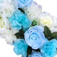thumbnail image 7 of Flowers Wall Panel,Wedding Arch Flowers,Wedding ,Faux Roses Artificial Flower Backdrop for ,Baby Shower,Bouquet Decor Blue, 7 of 7