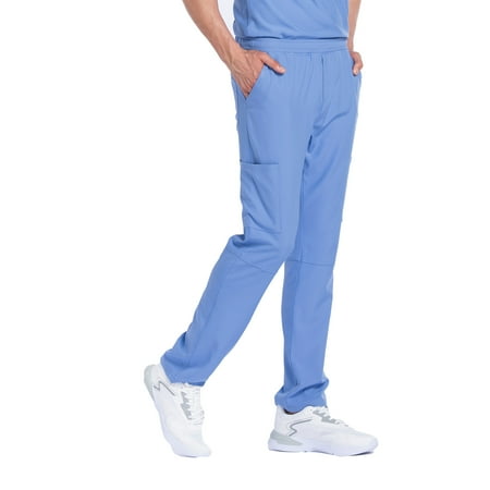 

Comfy Master Cosmo Men s Modern Fit 6 Pockets Medical Cargo Scrub Pants Medium Short Inseam 28 Ceil Blue