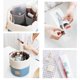 thumbnail image 3 of 4 Pieces Of Travel Waterproof Cosmetic Bag, Multi-function Bucket Toiletry Bag, Foldable Portable Toiletry Bag (red, Blue, Pink, Green), 3 of 5