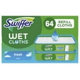 thumbnail image 2 of Swiffer Sweeper Wet Mopping Cloths Refills Open Window Fresh 32 Count Pack of 2, 2 of 5