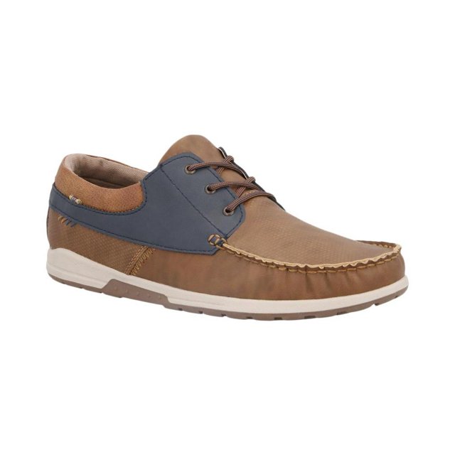 Mocasin Hombre Marinero Custom Style Tipo Guante Vestir cafe 27
