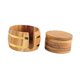 thumbnail image 4 of Palabas de madera Juego de 6 almohadillas de copa de bebidas con posavas de madera acacia con soporte para la oficina Bar Farmhouse Housewarming Gift, 4 of 9