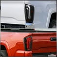 thumbnail image 4 of AJP Distributors Black Housing Clear Lens Sequential LED White Tube Tail Lights Brake Stop Signal Lamps Assembly Pair Compatible/Replacement For Toyota Tacoma 2016 2017 2018 2019 2020 2021 2022 2023, 4 of 12