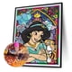 thumbnail image 2 of Cuadros Decorativos Princesa Jasmine 5D DIY Diamond Painting Arte de taladro parcial en forma especial (K110) Wdftyju de costura negro 4 estilos, 2 of 5