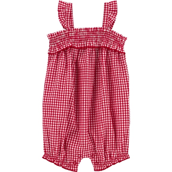 Carter's Child of Mine Baby Girl Romper, Sizes 0/3-24 Months