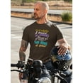 thumbnail image 2 of Being A Biker Is More T-Shirt Men -Image by Shutterstock, Male 4X-Large, 2 of 4