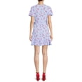 thumbnail image 2 of Nine.Eight Women Flutter Sleeve Short Wrap Dress, 2 of 5
