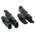 thumbnail image 3 of Conector de rama de panel solar, 1 par de accesorios solares de rama solar Conector paralelo de panel solar Durabilidad extendida NikouMX herramienta, 3 of 8