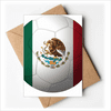 Mexico National Flag Soccer Football Greeting Cards You are Invited Invitations