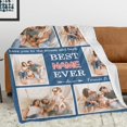 thumbnail image 2 of Custom Blanket with Picture - Personalized Blanket Customized Blanket with Photo for Adult Kids Friends Mother Father - Personalized Gifts Flannel Throw Blanket, 2 of 7
