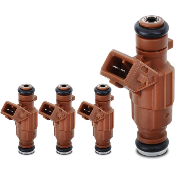 A-Premium Fuel Injectors Compatible with Saab 9-3 2000-2003 2.0L 2.3L, 9-5 2000-2009 2.3L, Set of 4, Replace# 0280156023