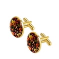 thumbnail image 2 of Thanksgiving Elegant + Stainless Steel Men's Cufflinks for Formal Attire + for Business Meetings, 2 of 6