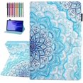thumbnail image 1 of Samsung Galaxy Tab A7 Lite 8.7 Pouces Étui, Étui en Cuir PU Multi-Angle Protection Complète Intelligente, 1 of 5