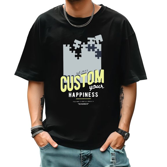 Men's Short Sleeve Graphic T shirt Collection Summer New Trend Sports Shirt Select