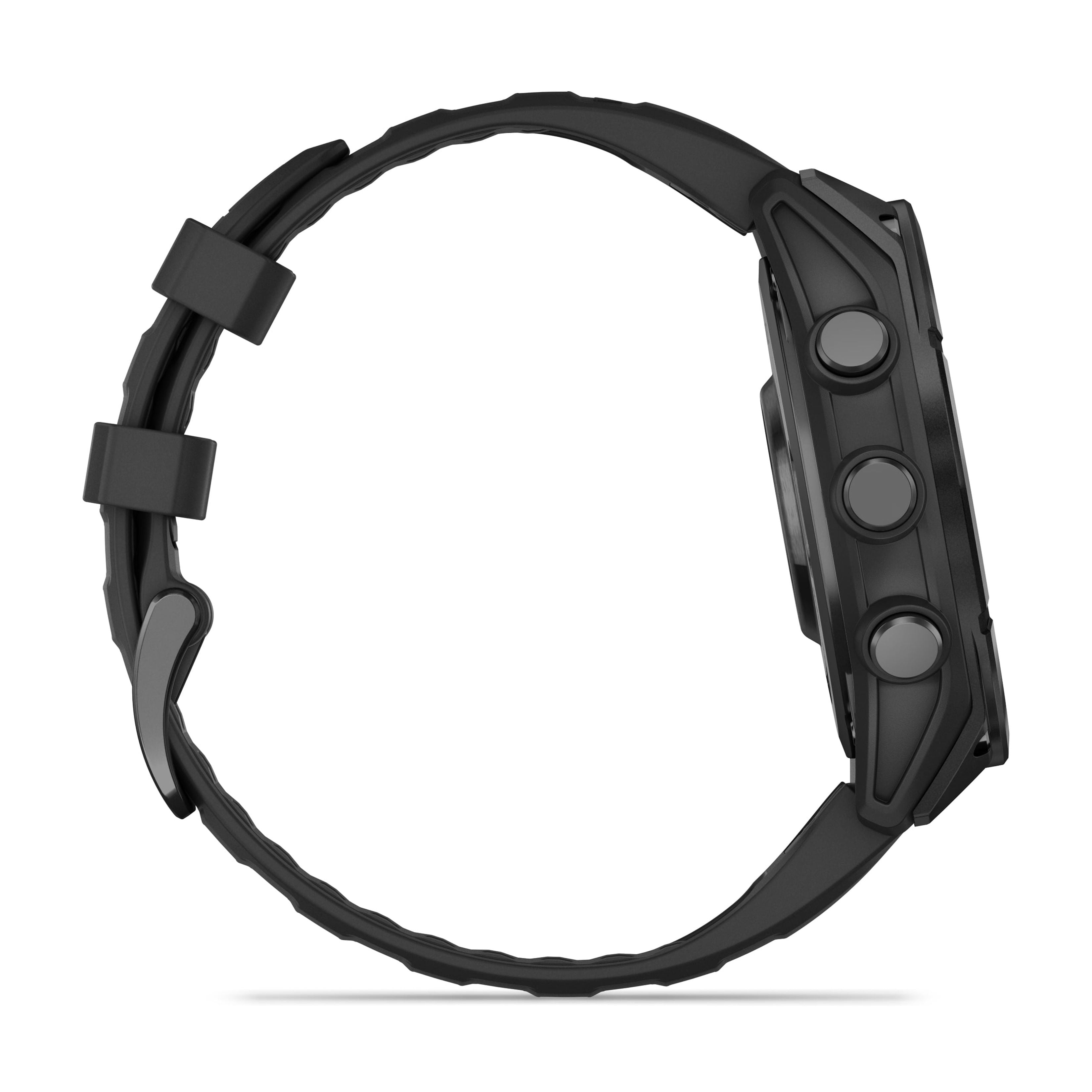 Garmin fēnix® 8 AMOLED Display GPS Smartwatch - 47-mm - Slate Grey Bezel with Black Silicone Band