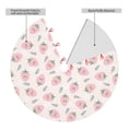 thumbnail image 2 of Sikiie Floral Strawberr 30-48 inches {designName} Print Christmas Tree Skirt Snowman Xmas Tree Skirt with Edge Christmas Decorations for Holiday Party48", 2 of 7