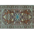 thumbnail image 1 of Ahgly Company Indoor Rectangle Persian Light Blue Traditional Area Rugs, 8' x 10', 1 of 4