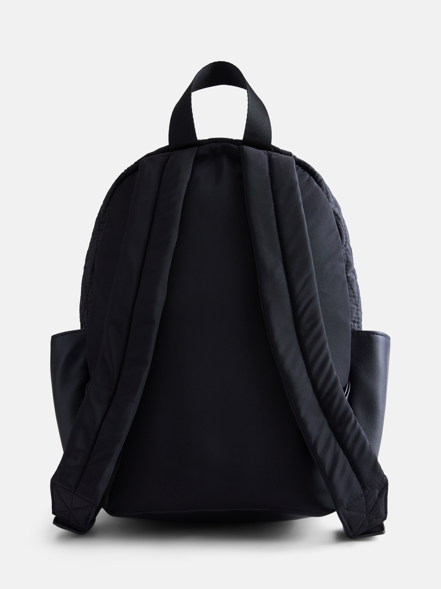 Madden NYC Women's Quilted Mini Backpack, Black photo 3