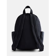 Madden NYC Women's Quilted Mini Backpack, Black