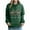 A-Army Green, variant on LEBONYARD Women's Trendy Hooded Drawstring Christmas Printed Pocket Front Sweatshirts Casual Long Sleeve Loose Warm Fit Regular Christmas Sweatshirts