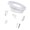 7 meters, variant on BQBQERT Seamlessly Curtain Hanging Solution 6/7/8 Meter Flexible Track with Quiet Rollers Ceiling Rails Kits for Showers Window