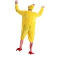 thumbnail image 5 of Ceisia Adult Full Body Yellow Chicken Jumpsuit Animal Cosplay Costume Long Sleeve Onesie For Halloween Party Carnival Stage Performance Dress Up Gift, 5 of 6