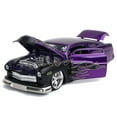thumbnail image 4 of Jada 32305 1951 Mercury Purple with Black Flames Bigtime Muscle 1 by 24 Scale Diecast Model Car, 4 of 4